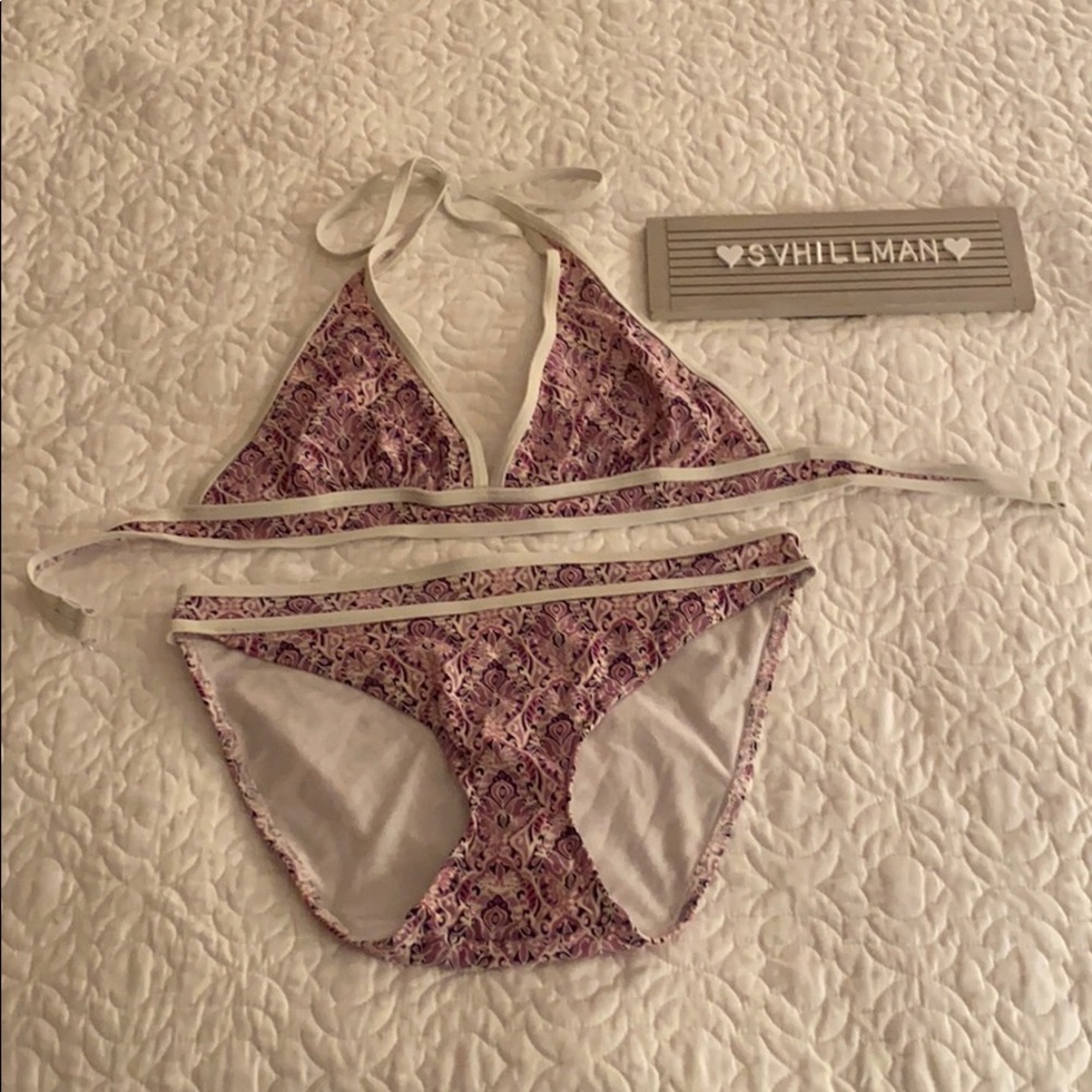 LOFT Swim Suit (M top, S bottom)